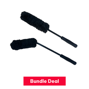 Mammoth Wheel Woolly Wheel Brush Bundle | Wheel Cleaning Brush