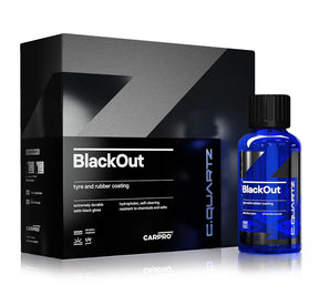 CARPRO CQUARTZ BlackOut 50ml | Tyre & Rubber Coating