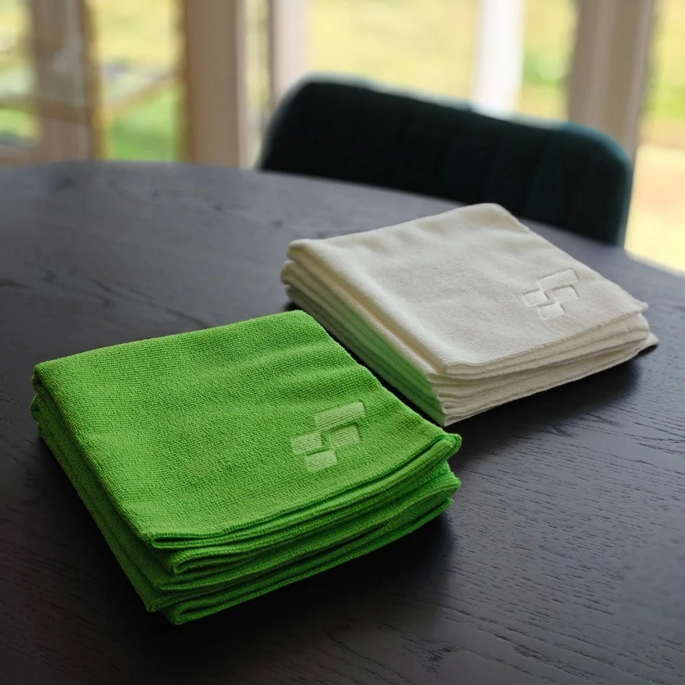 Fibregloss Dailydriver Multi-Purpose Microfibre 430GSM 3 Pack Green
