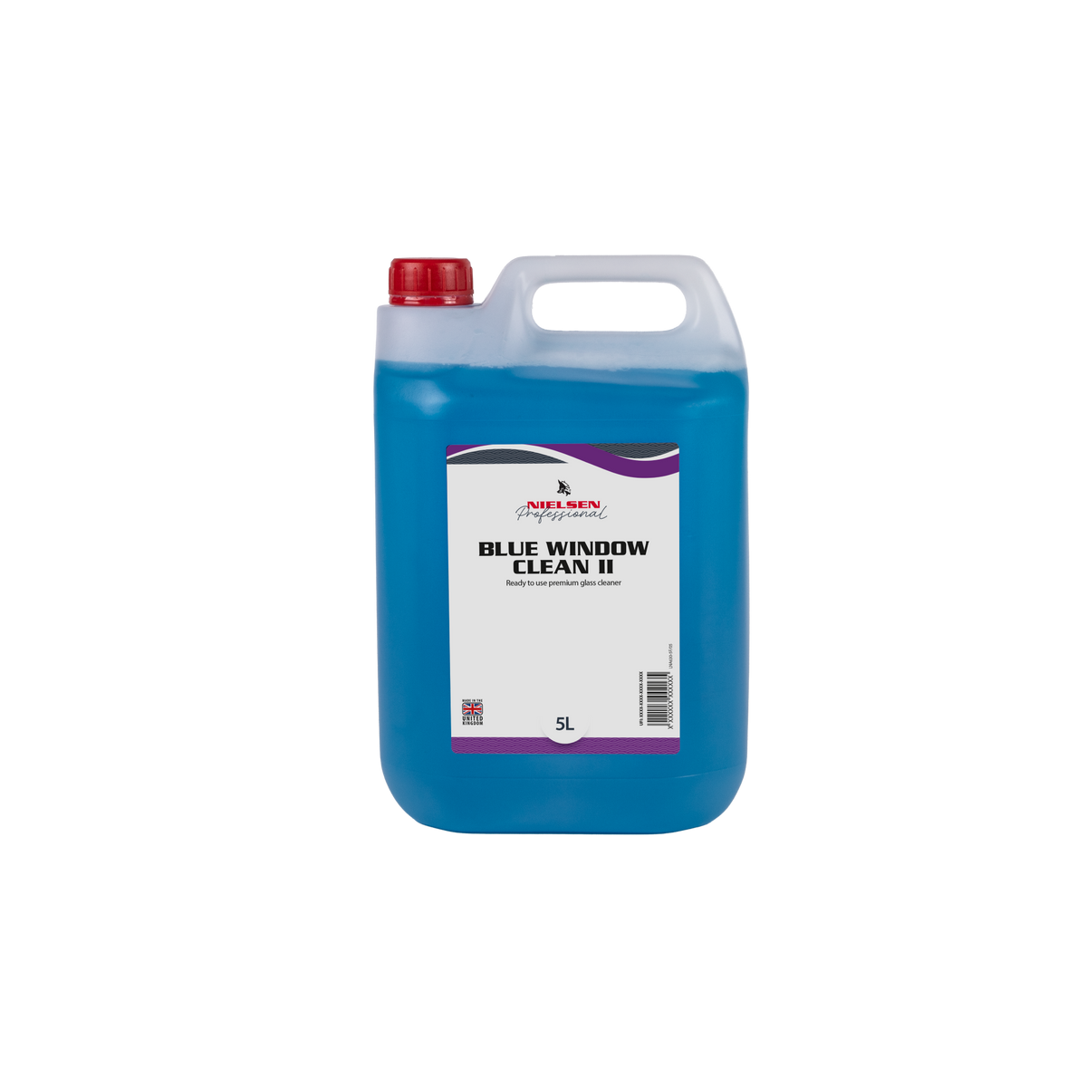 Nielsen Blue Window Clean 5L | Glass & Windscreen Cleaner