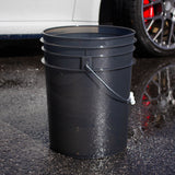 Grit Guard Wash Bucket Clear Black