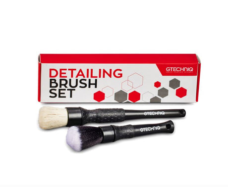 Gtechniq Detailing Brush Set (2 Piece) | Interior and Exterior Brushes