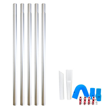 Gutter Vacuum Pole Kits Lightweight Aerospace Aluminium