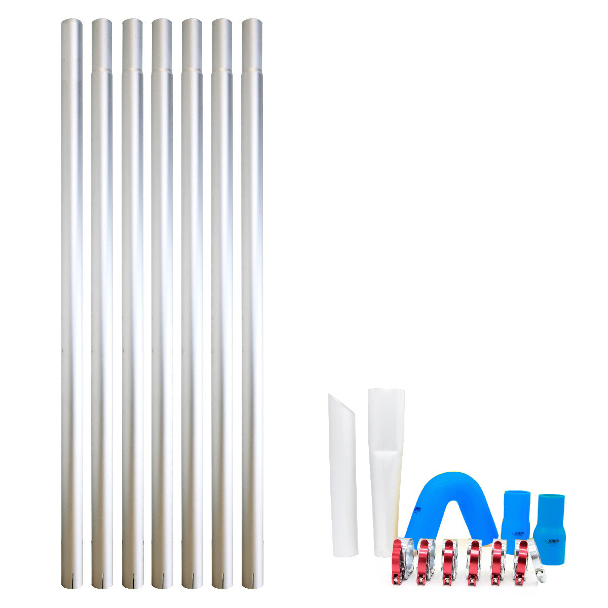 Gutter Vacuum Pole Kits Lightweight Aerospace Aluminium
