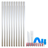 Gutter Vacuum Pole Kits Lightweight Aerospace Aluminium