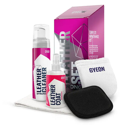 Gyeon Q2M Leather Set Strong | Deep Cleaning for all Leather
