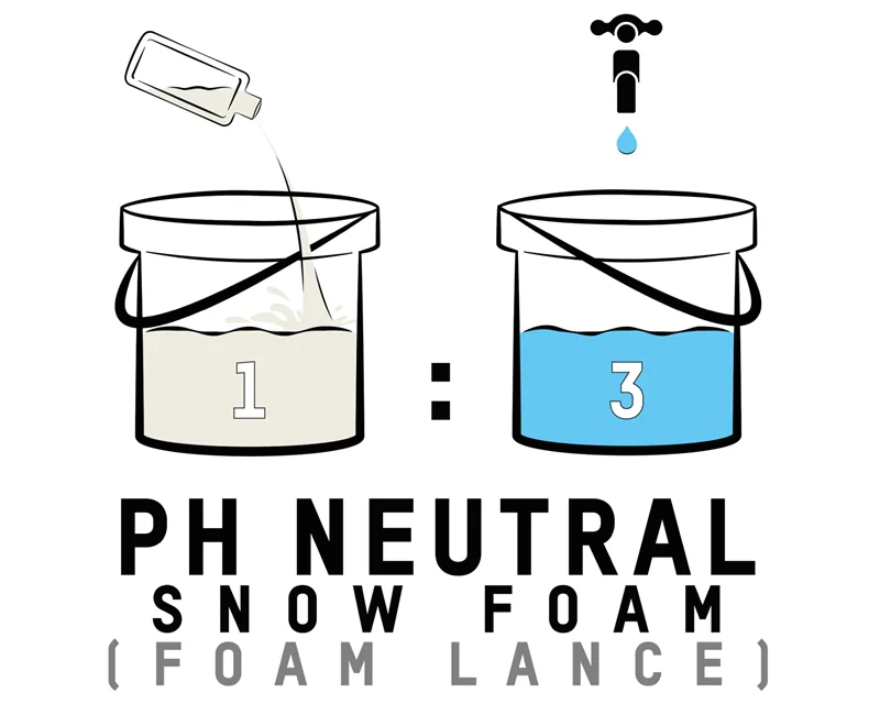 ValetPRO pH Neutral Snow Foam | Wax & Ceramic Coating Safe
