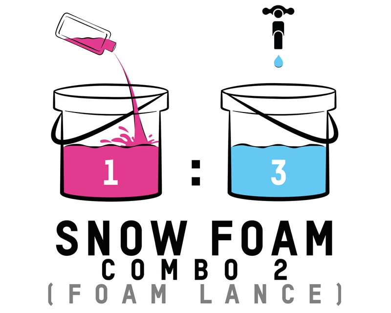 ValetPRO Snow Foam Combo 2 | Thick High Foaming Pre Wash