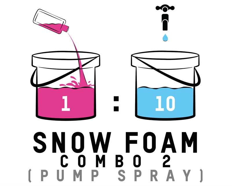 ValetPRO Snow Foam Combo 2 | Thick High Foaming Pre Wash