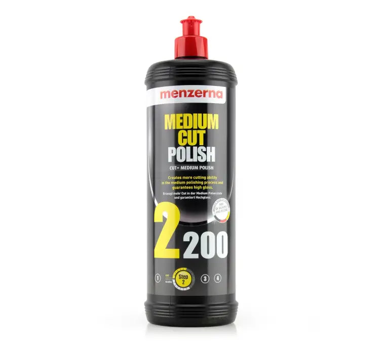Menzerna Medium Cut Polish 2200 |  For Intermediate to Harder Paints