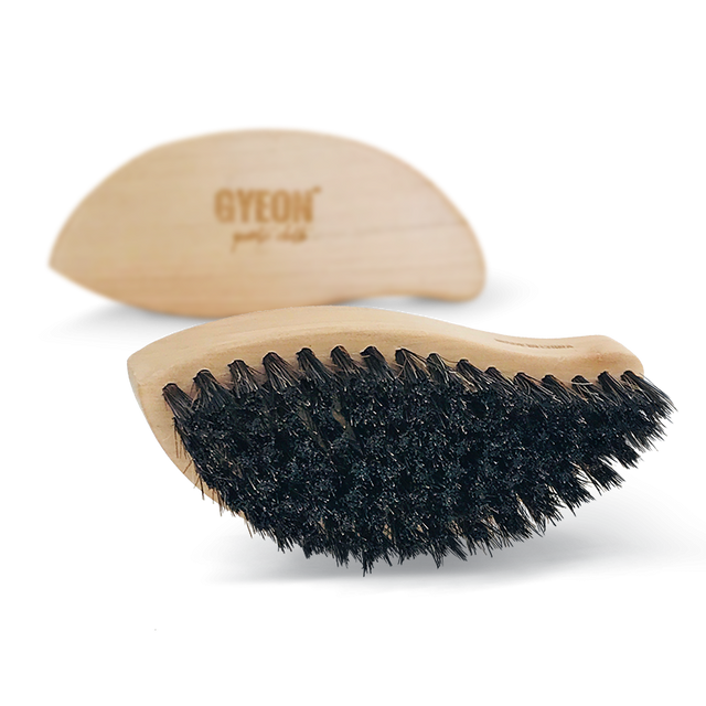 Gyeon Q2M Leather Brush | Ergonomic Shaped Cleaning Brush