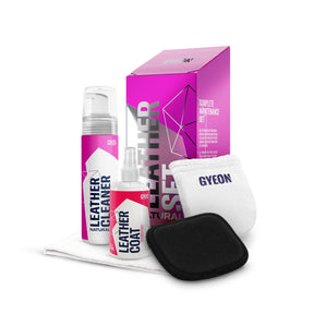 Gyeon Q²M Leather Set Natural | Clean, Condition and Protect
