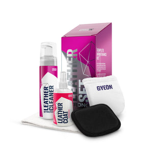 Gyeon Q²M Leather Set Strong | Deep Cleaning Kit For Leather