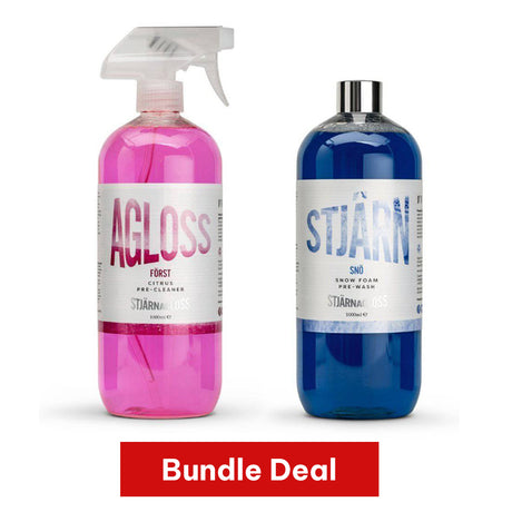 Stjarnagloss Pre Wash Bundle 1L | Sno & Forst Pre Wash Kit