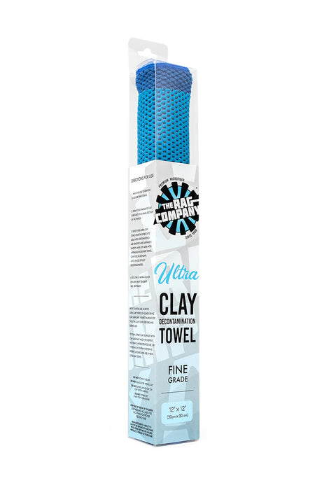 The Rag Company Ultra Clay Towel - Fine Grade - 12 x 12 