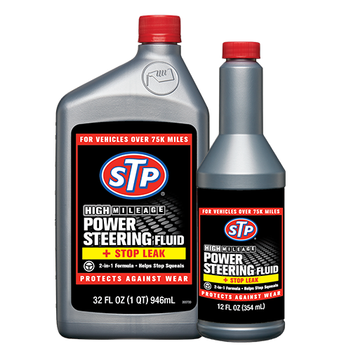 STP Power Steering Fluid with Stop Leak 350ml