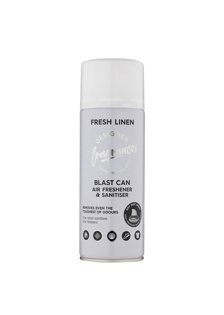 Designer Fragrances Fresh Linen Blast Can | Shop At Just Car Care