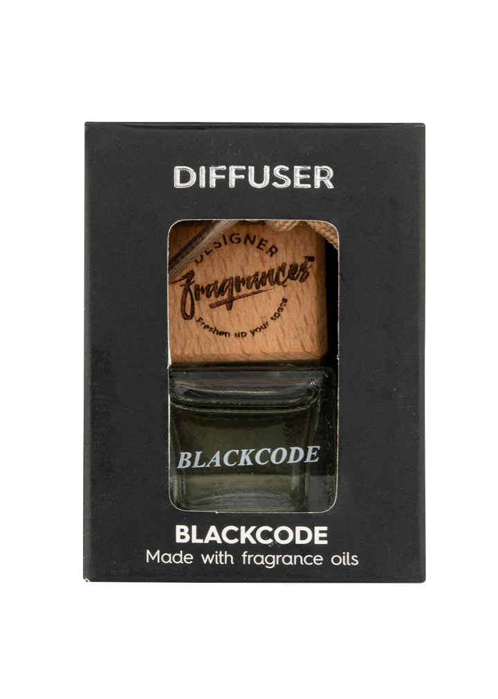 Designer Fragrances Black Code Carfume Diffuser | Shop At Just Car Care
