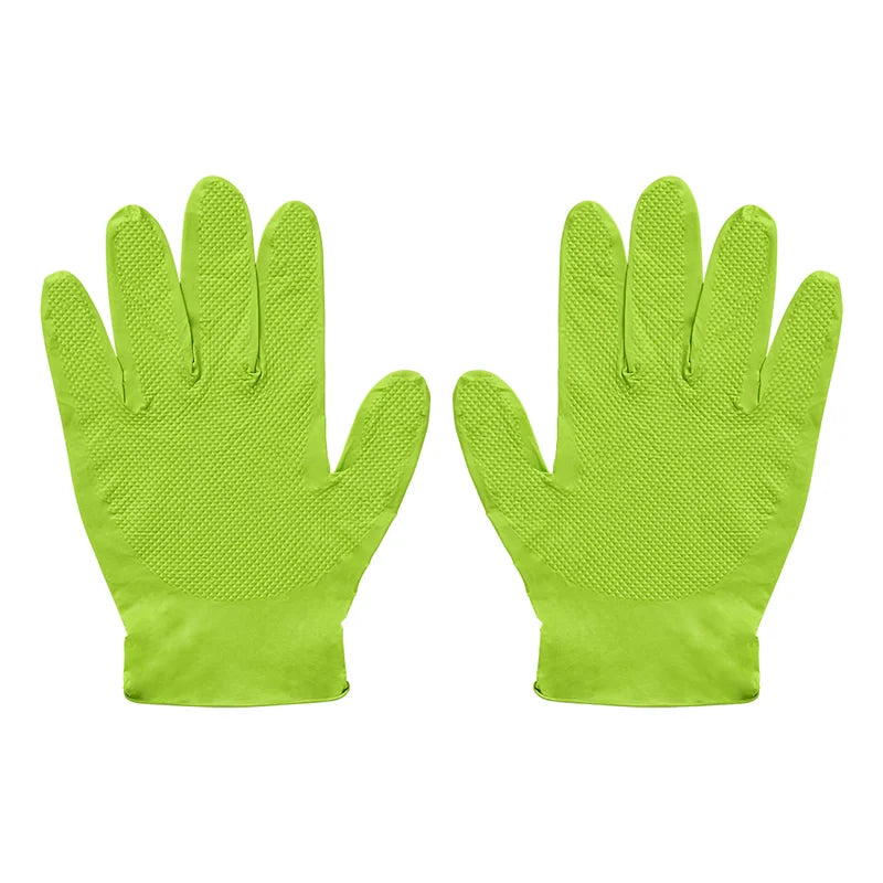 Gripp-IT Green Nitrile Gloves 50 Pack (Various Sizes) - Just Car Care 