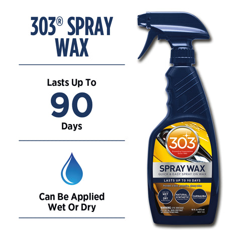 303 Spray Wax 473ml | Shop At Just Car Care