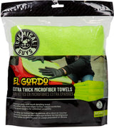 Chemical Guys El Gordo Microfibre Towel (3 Pack)