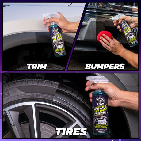 Chemical Guys Galactic Wet Look Tire Shine Dressing 473ml | Tyre Dress