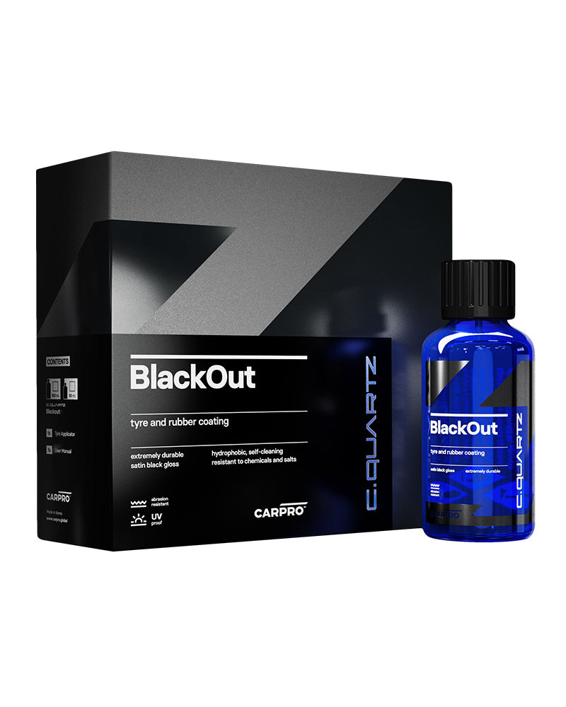 CarPro CQUARTZ BlackOut 50ml | Shop At Just Car Care