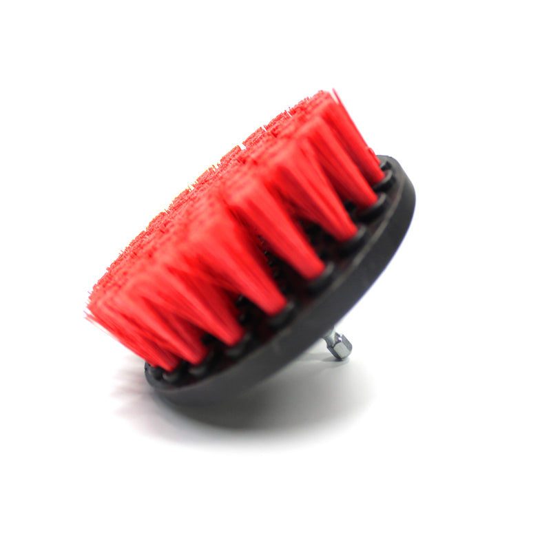Martin Cox Professional Stiff Bristle Drill Brush – 120mm – For Carpet, Mats, Upholstery Valeting
