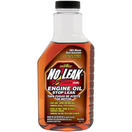 No Leak Engine Oil Stop Leak 473ml | Rubber Seal No Leak Treatment