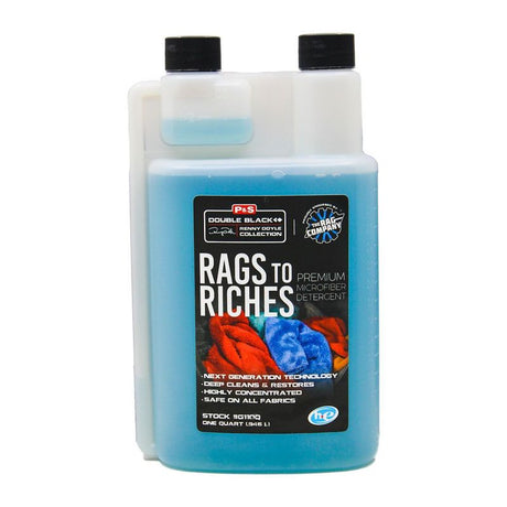 P&S Rags to Riches Microfibre Detergent 946ml | Towel Wash