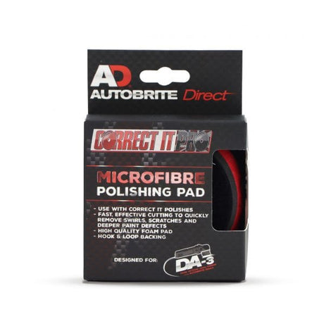 AutoBrite Direct Correct It Microfibre Polishing Pad (Various Sizes) | Shop at Just Car Care