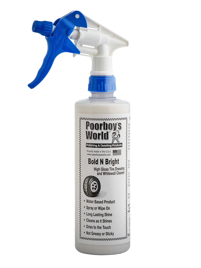 Poorboys World Bold N Bright Tyre Dressing, 473ml | Shop At Just Car Care