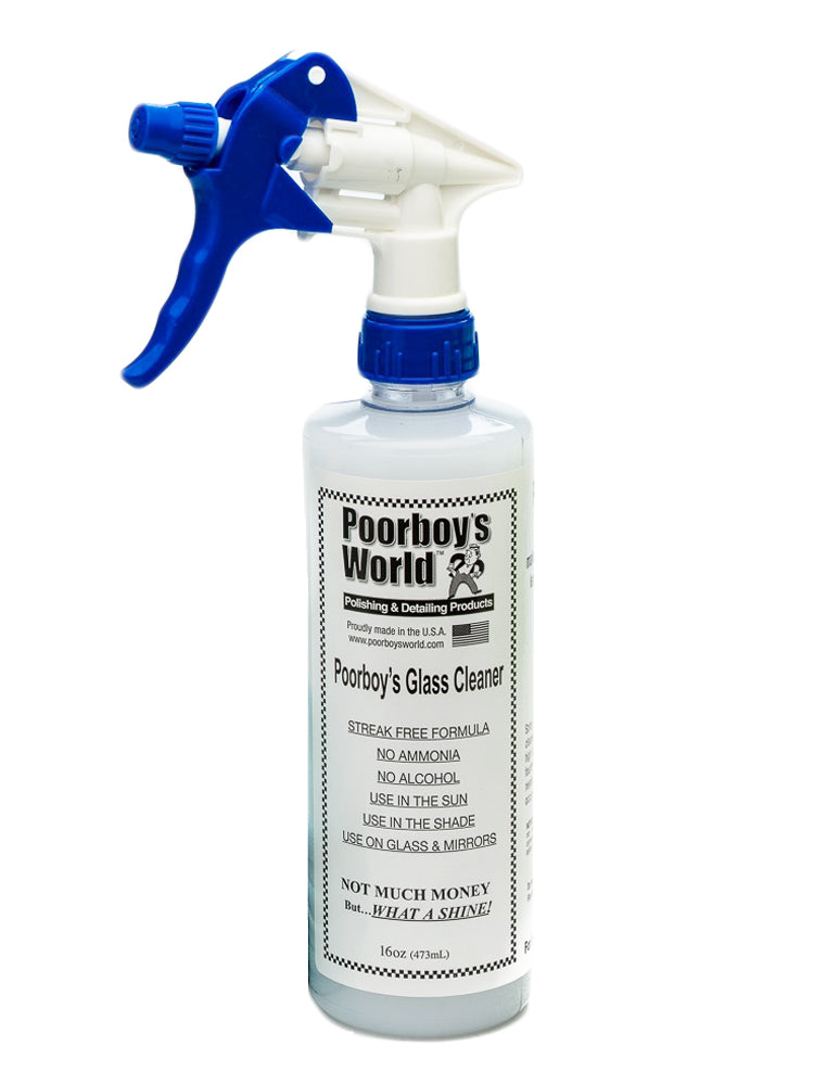 Poorboys World Glass and Windscreen Cleaner, 473ml | Shop At Just Car Care