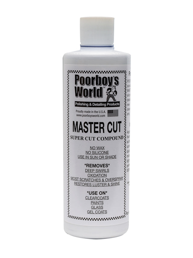 Poorboys World Master Cut Compound, 473ml | Shop At Just Car Care