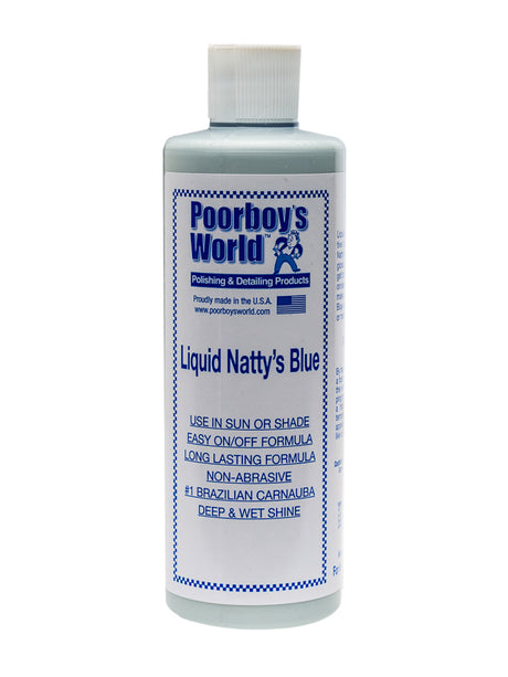 Poorboys World Liquid Natty's Blue, 473ml | Shop At Just Car Care