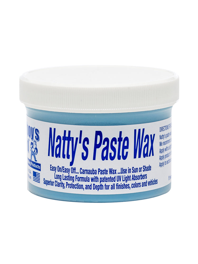 Poorboys World Natty's Paste Wax - Blue, 8oz | Shop At Just Car Care