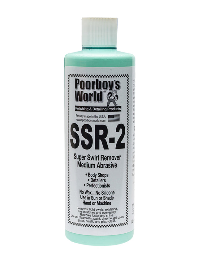 Poorboys World Super Swirl Remover SSR2, 473ml | Shop At Just Car Care