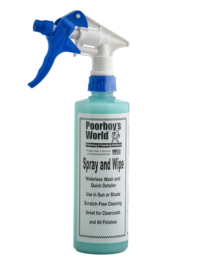 Poorboys World Spray & Wipe Waterless Wash, 473ml | Shop At Just Car Care 