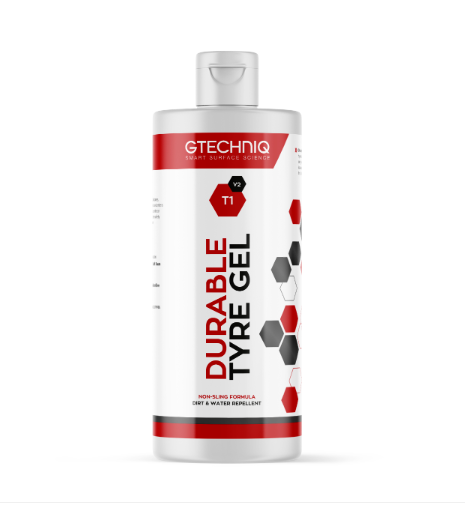 Gtechniq T1 Durable Tyre Dressing v2 500ml | Long Life Tire Dressing