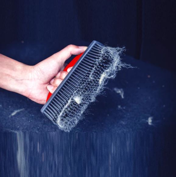 Maxshine Carpet Lint and Hair Removal Brush | Rubber Pet Hair Brush