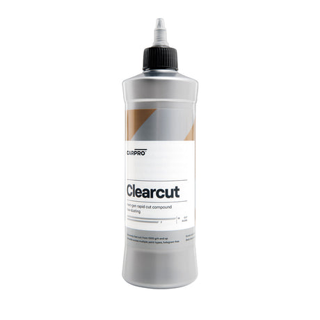 CarPro ClearCut Rapid Cutting Compound 500ML | Shop At Just Car Care 