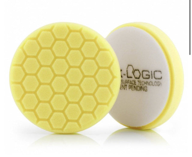 Chemical Guys Hex Logic Yellow Heavy Cutting Pad 5.5Inch - Just Car Care 