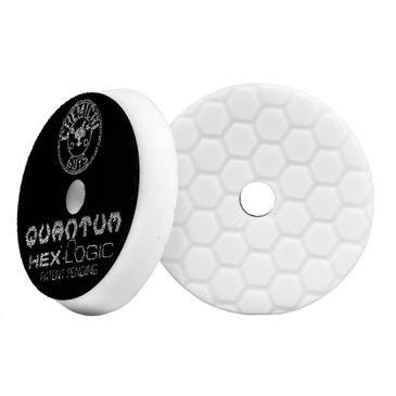 Chemical Guys White Quantum HEX-LOGIC Pad (medium/light) 5.5inch - Just Car Care 