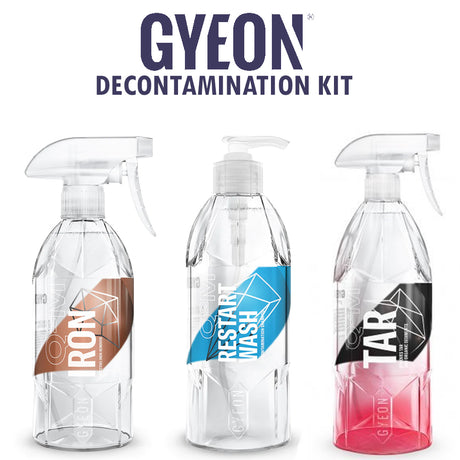 Gyeon Decontamination Kit | Remove Iron & Tar from your car