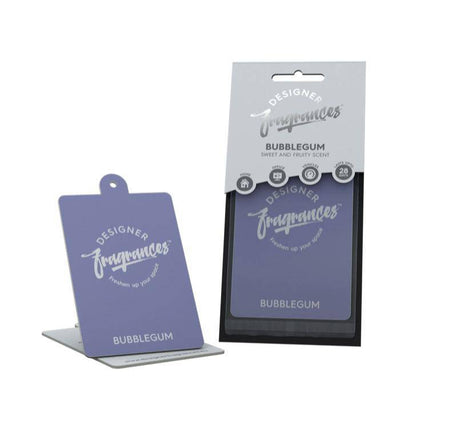 Designer Fragrances Bubblegum Hanging Air Freshener - Just Car Care 