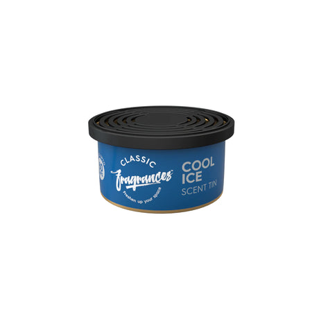 Designer Fragrances Cool Ice Tin Air Freshener - Just Car Care 