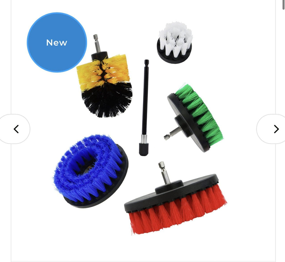 Drill Brush Set 6 Piece - Just Car Care 