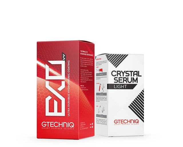 Gtechniq Crystal Serum Light (CSL) & EXO V4 Kit 30ml | Shop At Just Car Care