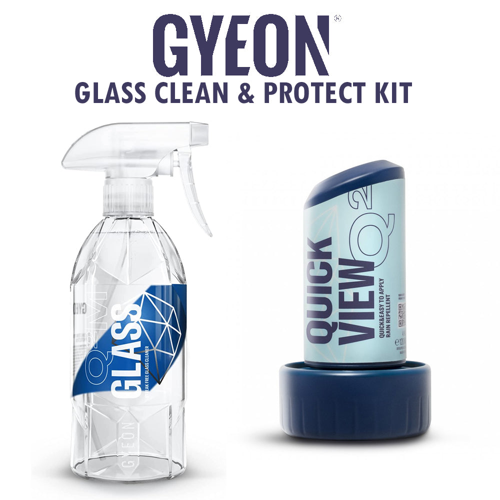 Gyeon Glass Clean & Protect Kit | Clean & Protect Car Window Glass