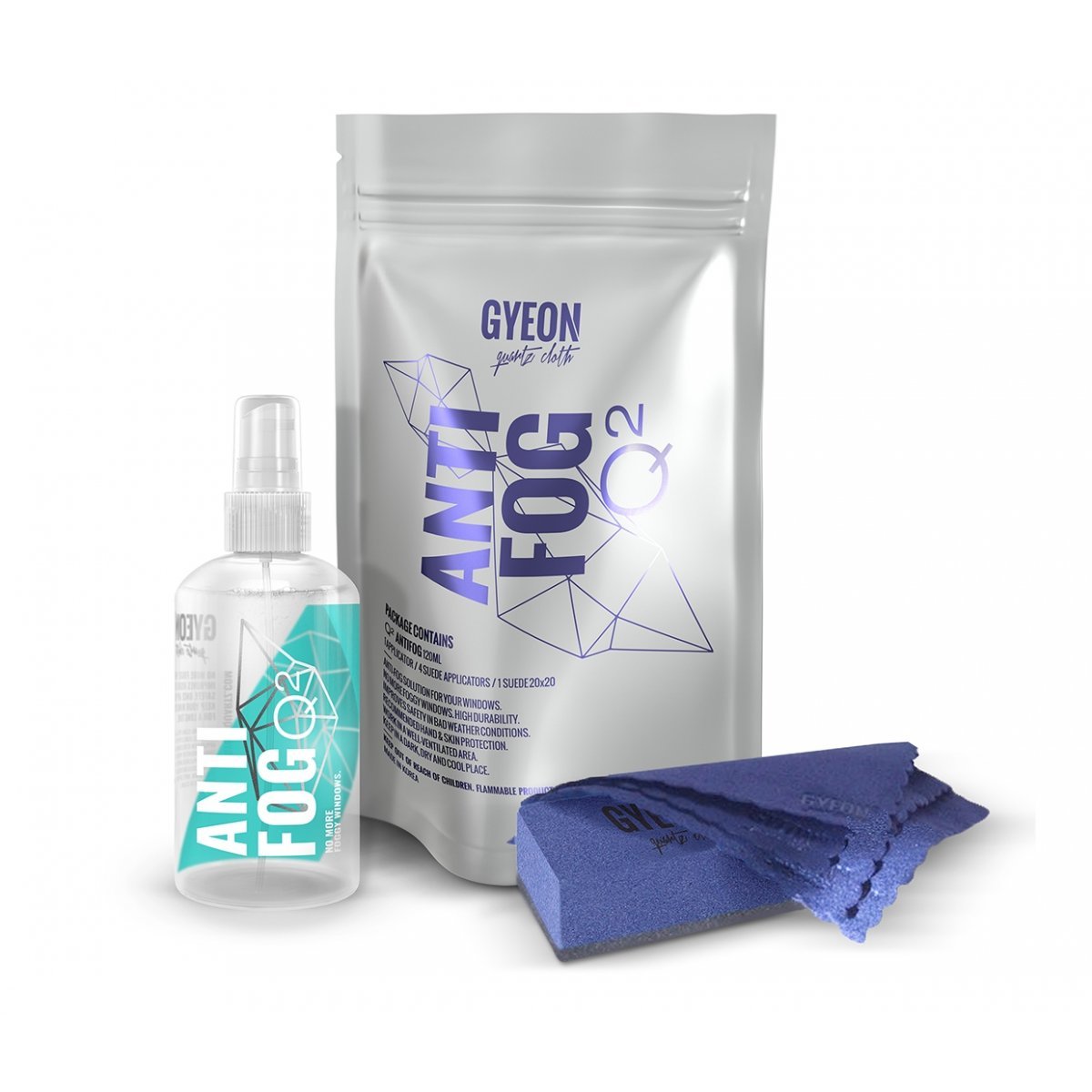 Gyeon Q2 Anti Fog Kit | Car Interior Glass Anti Mist Coating